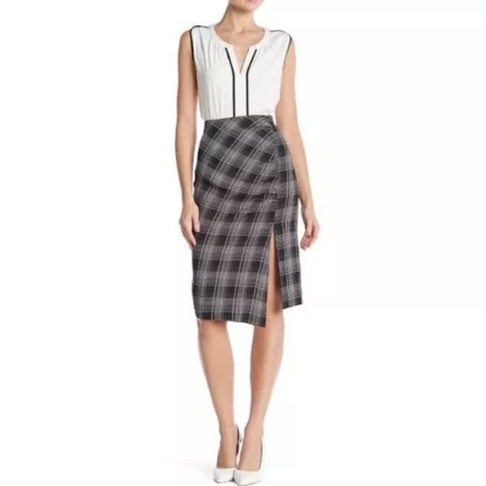 Nanette Lepore Rosa Plaid Skirt